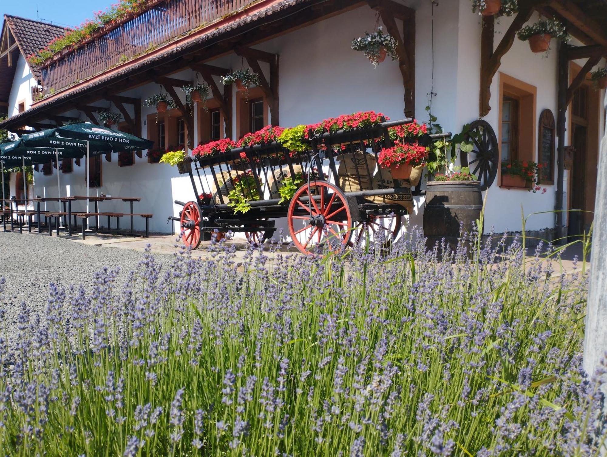 Penzion Restaurace U Helferu Libuň Zewnętrze zdjęcie